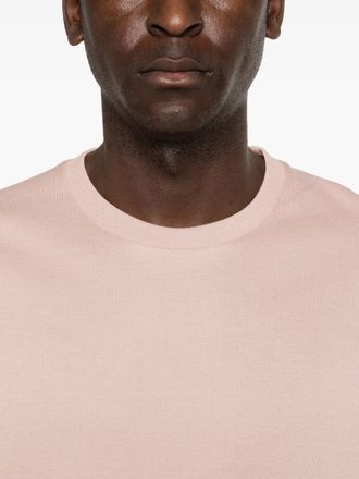 Herno Short-Sleeve Cotton T-Shirt - Pink