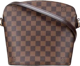 Louis Vuitton Pre-owned Drouot Cross Body Bag - Dames - Vintage Schoudertas - Bruin - ONE Size - Leer - Vintage