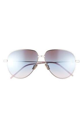 Givenchy GV Speed Gradient Pilot Sunglasses in Gld/violmr at Nordstrom Rack