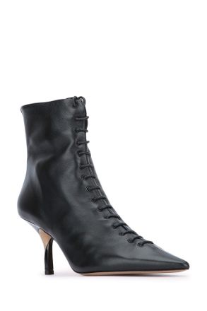 Jacquemus Womens Les Bottines Tourni Lacet Black Stivali Boot