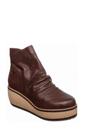 Antelope Flora Platform Wedge Bootie in Coffee at Nordstrom Rack, Size 10