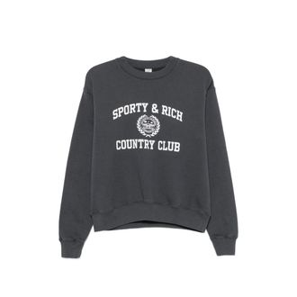 Sporty & Rich Logo-print Sweater