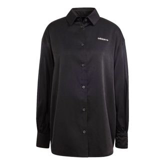 adidas (WMNS) adidas 3-Stripes OS Shirt Black IR9789