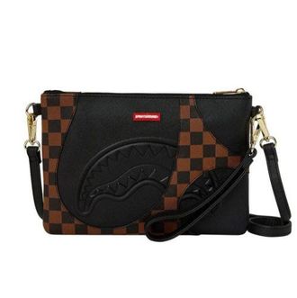 Sprayground Sprayground | Jetstream Brown Crossover Clutch
