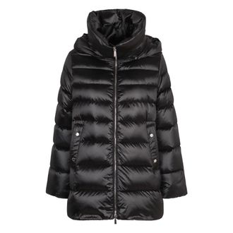 Moorer Mujer, Abrigos, Negro, Talla: M