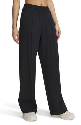 Under Armour Meridian Wide Leg Pants in Black //Black at Nordstrom, Size X-Large