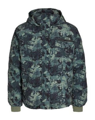 8 by YOOX PRINTED OVERSIZE PUFFER JACKET