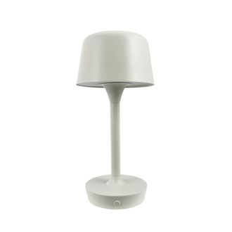 Dyberg Larsen L&aacute;mpara De Mesa Dyberg Larsen Flow Crema 25,5 Cm Metal Pl&aacute;stico