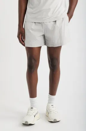 Zella 5-Inch Lined Training Shorts in Grey Vapor at Nordstrom, Size Xx-Large