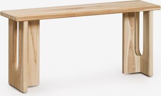 Sklum Banco 100 Cm En Madera De Teca Tessalit Sklum