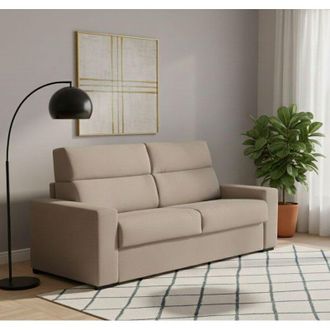 Dmora Dmora - Sof&aacute; Fijo 2 Plazas Quanna, Sof&aacute; Lineal Para Sal&oacute;n, Acolchado, Desenfundable, Calidad 100% Made In Italy, 200x95 H100 Cm, T&oacute;rtola