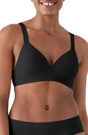 True & Co. True Body Boost Wireless Hook Back Push-Up Bra in Black at Nordstrom, Size X-Small