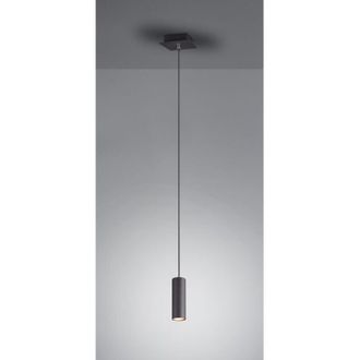 Bigbuy Suspensi&oacute;n Pendel Cilindro Gu10 Marley Black Trio Lighting