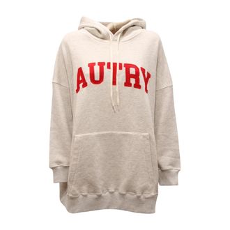 Autry Hopw 525M M0 Hoodie - Dames - Hoodies - Grijs - M - Katoen - Hoodies & sweatvesten