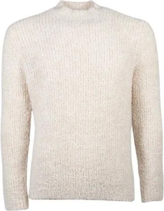 Tagliatore Truien & Vesten, Heren, Wit, M, Ronde hals gebreid