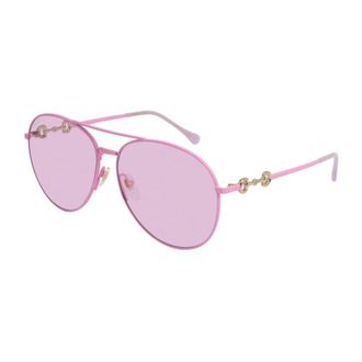 Gucci Sunglasses, female, Pink, 60 MM, Sunglasses