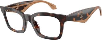 Giorgio Armani Mode Bril Ar 7277U in Blauw - Dames - Brillen - Bruin - 50 MM - Accessoires