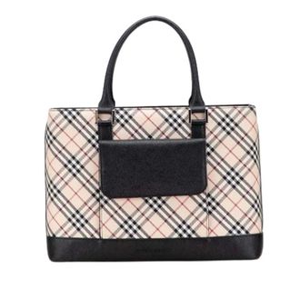 Burberry Pre-owned Tote Bags, female, Multicolor, Size: ONE SIZE Pre-owned Vintage Tote Bag