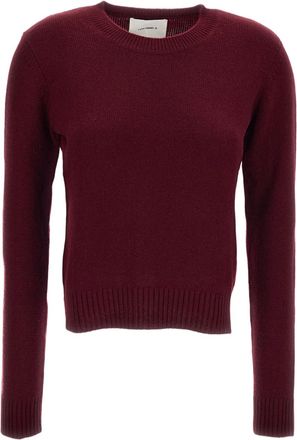 Lisa Yang Red Mable Mid-Weight Cashmere Sweater