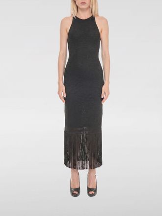 HUGO BOSS Jersey Midi Dress with Fringes