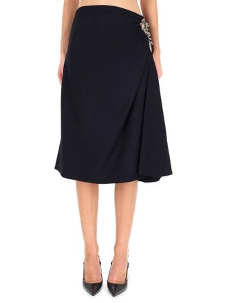 Dries Van Noten Midi Skirt Sovora