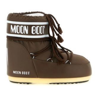Moon Boot Icon Low Nylon Laarzen - unisex - Schoenen - Bruin - Maat: 45 EU Nylon