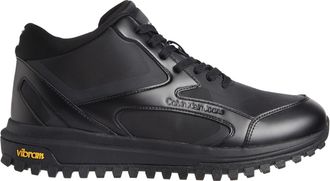 Calvin Klein Black Padded Collar Rugged Sole Sneakers