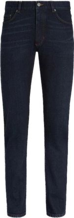 Ermenegildo Zegna Roccia Jeans - Heren - Slim Fit Jeans - Blauw - W32 - Katoen - Jeans