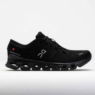 On Mens Cloud X4 Running Shoes In Black/eclipse