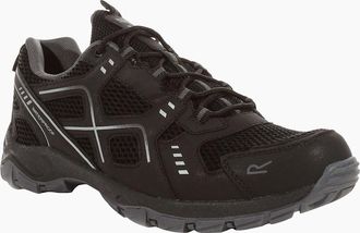 Regatta Mens Regatta Mens Vendeavour Waterproof Walking Shoes - Black - Size: 6.5