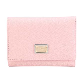 Dolce & Gabbana Wallets & Cardholders, female, Pink, Size: ONE SIZE Dauphine Leather Wallet
