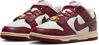Nike Dunk Low SE DV1160-101 Sneaker Womens 6 White Brown Leather Lifestyle Shoes