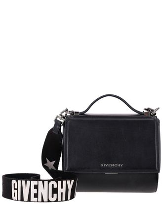Givenchy Pandora Box Logo Leather Bag (Authentic Pre-Loved)