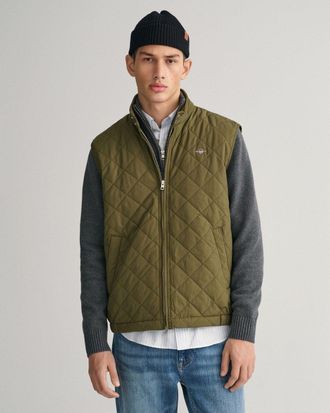 GANT Heren Gewatteerd Windjack Vest
