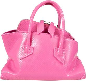 The Attico La Passeggiata Mini Top Handle Bag - - Bags - Donna - Rosa - ONE SIZE