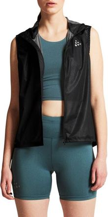 Craft Pro Hydro Lightweight Hooded Vest in Black at Nordstrom, Size X-Small