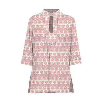 MC2 Saint Barth Tunics, female, Multicolor, Size: XS Macha Rachel Short Beach Dress