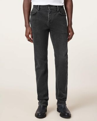 AllSaints Mens Cotton Iggy Slim Fit Denim Jeans, Size: 30/L30