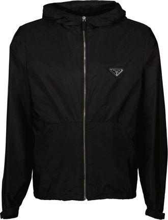Prada Re-Nylon Jacket - Heren - Zomerjassen - Zwart - XL - Nylon - Jassen