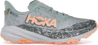 Hoka One One Fitness, Dames, Grijs, 40 EU, Polyester, Speedgoat 6 GTX