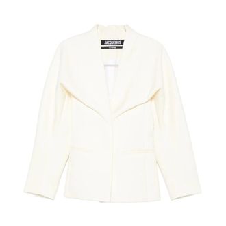 Jacquemus Light Jackets, female, White, Size: M Ch&acirc;le Jacket