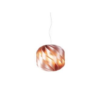 Linea Zero Suspensi&oacute;n 3 Luces Cobre En Metal Cromado Cm. 72x70h
