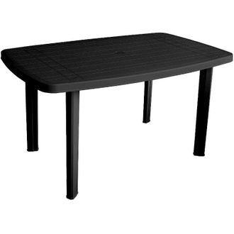 Progarden Mesa Resina Faro Antracita 137x85 Cm