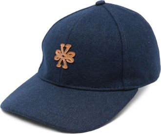 Jacob Cohen Cappello da baseball con logo - Blu