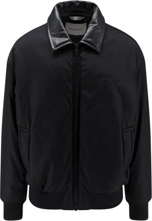 Balenciaga Cocoon Bomber - Heren - Bomber jackets - Zwart - L - Katoen - Jassen