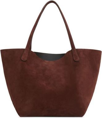 Mansur Gavriel Everyday Soft Leather Tote in Chocolate at Nordstrom