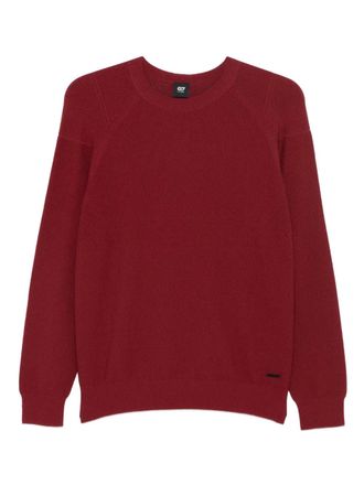 AlphaTauri raglan-sleeve sweater - Red
