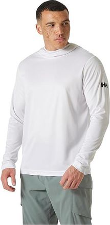 Helly Hansen HH Tech Hoodie Mens Clothing White : 2XL, Polyester