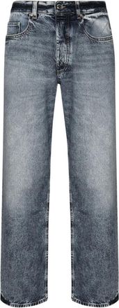Icon Denim Los Angeles Blauwe Denim Jeans met Medium Taille - Heren - Regular Fit Jeans - Blauw - W30 - Denim - Jeans