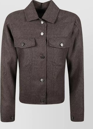 Max Mara single breasted coat